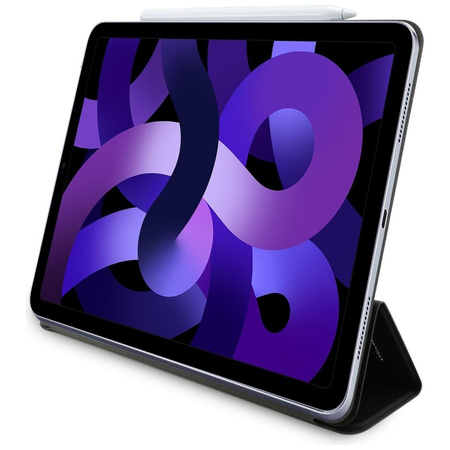 Karl Lagerfeld Book Cover Saffiano mágneses Karl & Choupette - iPad Air 13" M3 (2025) / iPad Air 13" M2 (2024) tok (fekete)