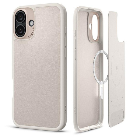 Spigen Cyrill Kajuk Mag MagSafe - Case for iPhone 16 (Cream)