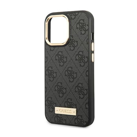 Guess 4G Logólemez MagSafe - iPhone 14 Pro tok (fekete)