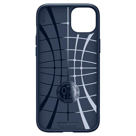Spigen Liquid Air - Coque pour iPhone 15 (Bleu marine)