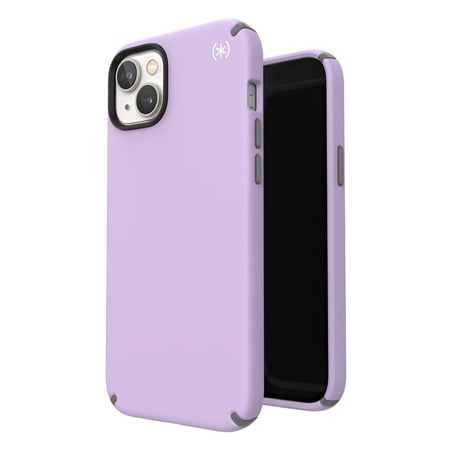 Speck Presidio2 Pro - Antibakteriální pouzdro pro iPhone 14 Plus (Spring Purple / Cloudygrey / White)