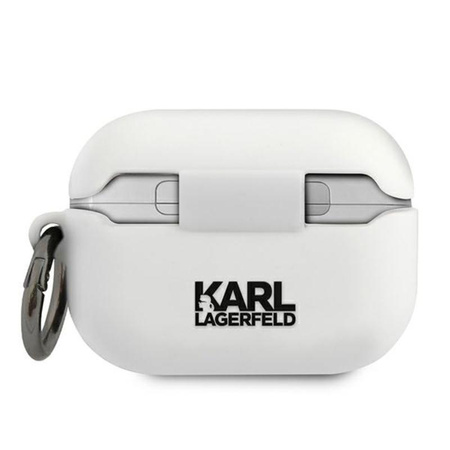 Karl Lagerfeld - Étui Apple Airpods Pro (blanc)