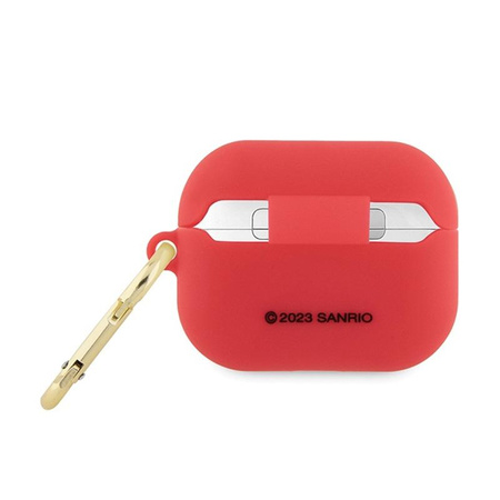 Hello Kitty szilikon 3D Kitty Head - AirPods Pro tok (fukszia)