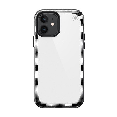 Speck Presidio2 Armor Cloud - iPhone 12 / iPhone 12 Pro Tasche mit MICROBAN-Beschichtung (Klar/Schwarz)