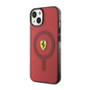 Étui Ferrari Translucide MagSafe - iPhone 14 (Rouge)