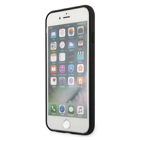 Guess 4G Triangle Kollektion - iPhone SE / 8 / 7 Tasche (grau)