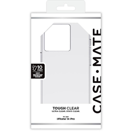 Case-Mate Tough Clear - iPhone 14 Pro Case (Transparent)