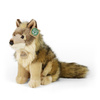 Rappa - Plüss valósághű kabala Coyote ülő 24 cm Környezetbarát