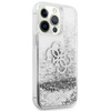Guess Liquid Glitter 4G Big Logo - iPhone 13 Pro Case (silver)