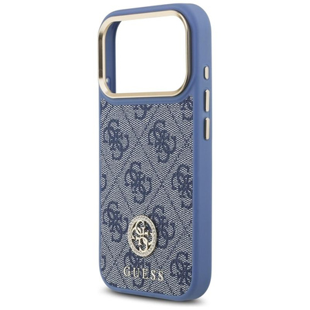 ETUI DO IPHONE 17 PRO do MAGSAFE GUESS NIEBIESKIE ORYGINALNE MODNE CASE