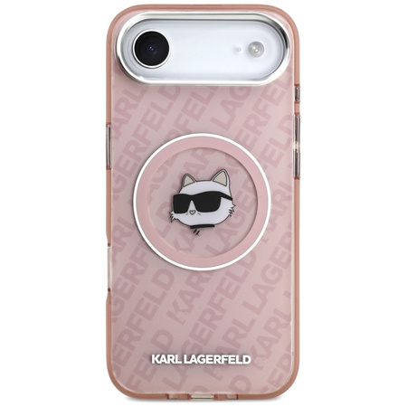 Karl Lagerfeld IML Choupette Head Logo MagSafe - Case iPhone Air (Pink)