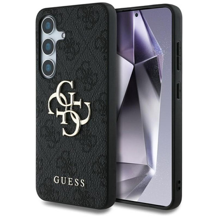 Guess Big 4G Logo Classic Logo - Case for Samsung Galaxy S25+ (black)