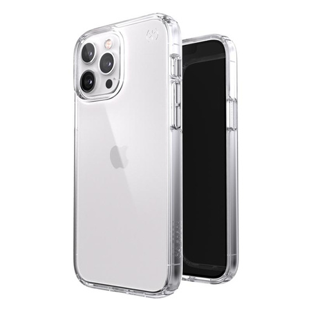 Speck Presidio Perfect-Clear - Etui iPhone 13 Pro Max /  iPhone 12 Pro Max z powłoką MICROBAN (Clear)