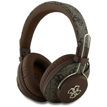 Guess Metal 4G Logo - ENC Écouteurs intra-auriculaires sans fil Bluetooth (marron)