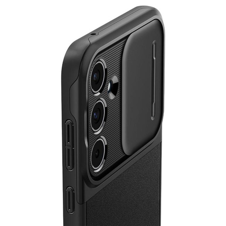 Spigen Optik Armor - Gehäuse für Samsung Galaxy A55 5G (Schwarz)