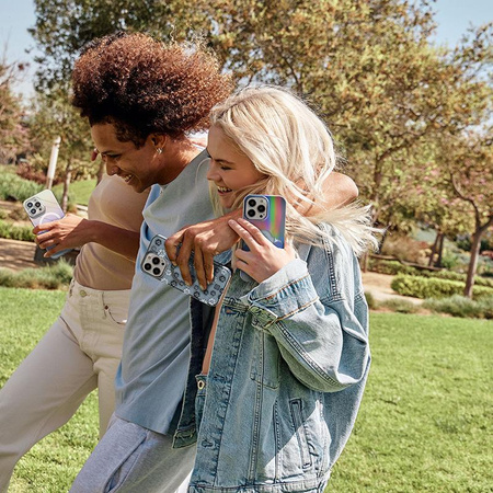 Incipio Forme MagSafe - Hülle iPhone 16 Pro (Ditzy Floral Silver)