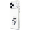 Karl Lagerfeld IML Aquarelle Karl & Choupette & Logo MagSafe - Case for iPhone 17 Pro Max (white)