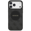 ETUI DO IPHONE 17 PRO MAX do MAGSAFE GUESS ORYGINALNE CZARNE SKÓRZANE MODNE
