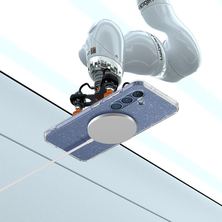 Spigen Liquid Crystal Glitter - pouzdro pro Samsung Galaxy S25 (průhledné)