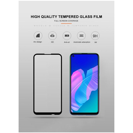 Mocolo 2.5D Full Glue Glass - Huawei P40 Lite E verre de protection