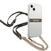 Guess 4G Gold Stripe Crossbody - iPhone 13 mini Tasche