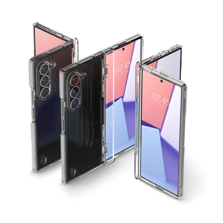 Spigen Ultra Hybrid Pro - pouzdro pro Samsung Galaxy Z Fold 6 (Crystal Clear)