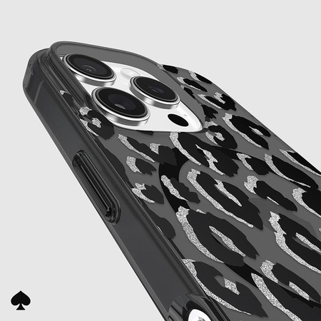 Kate Spade New York Protective MagSafe - Hülle für iPhone 16 Pro (City Leopard)