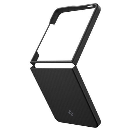 Spigen Airskin Aramid - Etui pour Samsung Galaxy Z Flip 7 (Noir)