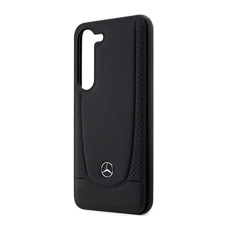 Mercedes Leder Urban Line - Hülle für Samsung Galaxy S23 (Schwarz)