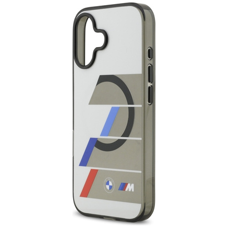 BMW M IML Metal Buttons Tricolor Lines MagSafe - Hülle iPhone 17 (anthrazit)