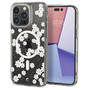 Spigen Cyrill Cecile MagSafe - Gehäuse für iPhone 14 Pro (Weiß Daisy)