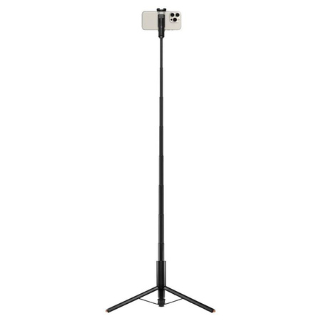 Spigen S541W Bluetooth Selfie Stick Tripod – Stativ na smartphone / držák selfie tyče (Černý)