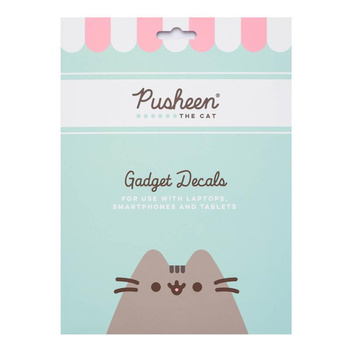 Pusheen - Set of 16 stickers for laptop / smartphone from Foodie collection
