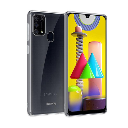 Kryt Crong Crystal Slim - pouzdro pro Samsung Galaxy M31 (průhledné)