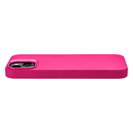 Cellularline Sensation Plus - iPhone 15 Tasche mit MICROBAN Beschichtung (rosa)