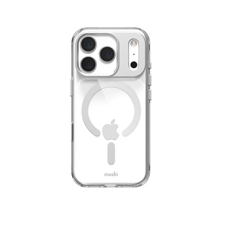 Moshi iGlaze MagSafe - Hülle iPhone 17 Pro (Luna Silver)
