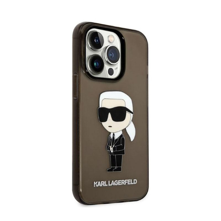 Karl Lagerfeld IML NFT Ikonik - pouzdro pro iPhone 14 Pro Max (černé)