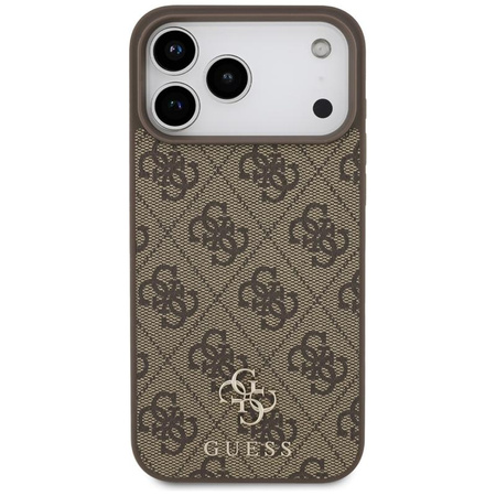 ETUI MAGSAFE GUESS DO IPHONE 17 PRO MAX BRĄZOWE CASE MAGNETYCZNE ELEGANCKIE