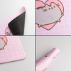 PODKŁADKA POD MYSZKĘ KOT PUSHEEN DLA DZIECKA, Różowa, dla Dzieci, z Kotem