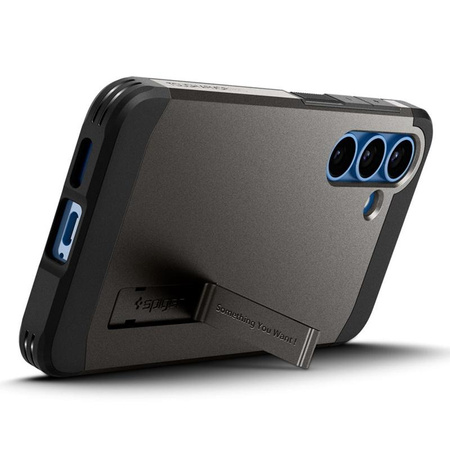 Spigen Tough Armor MagSafe - Gehäuse für Samsung Galaxy S25 (Gunmetal)