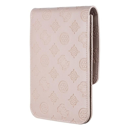 Guess 4G Peony Wallet Bag - Torba z przegrodą na smartfona (Light Pink)