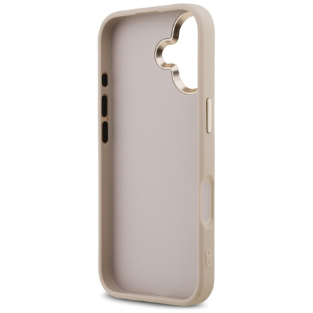 Guess 4G Big 4G Classic Logo - Case iPhone 17 (Pink / Gold)