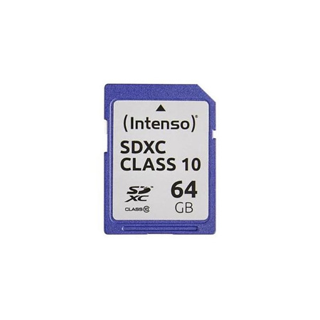 Intenso SDXC - Paměťová karta 64 GB Class 10 10/25 MB/s