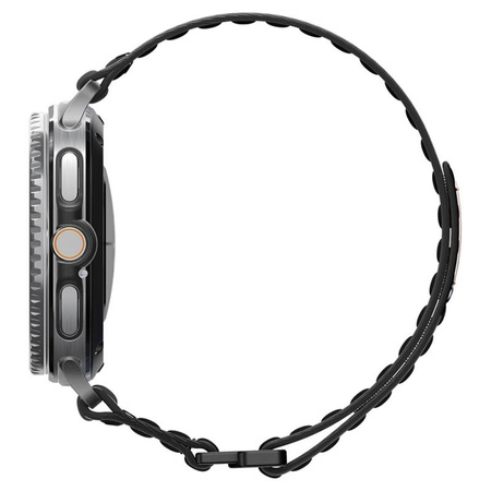 Spigen WBF0 Band - Armband für Samsung Galaxy Watch 8 / 8 Classic 40 / 44 / 46 mm (Black)