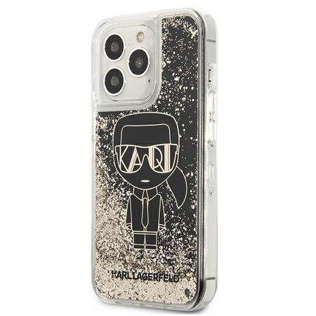 Karl Lagerfeld Liquid Glitter Gatsby - Coque pour iPhone 13 Pro Max