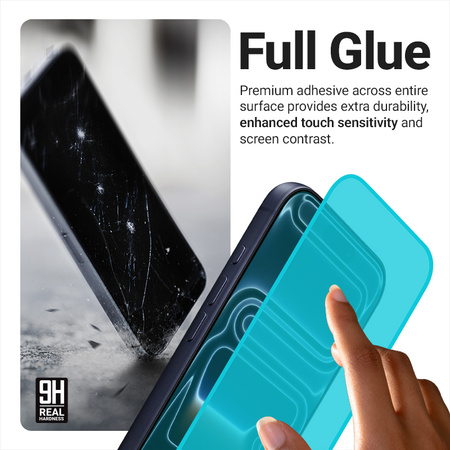 Szkło Hartowane do iPhone 16e, 14, 13 | 13 Pro Crong EasyShield Szybka 9H