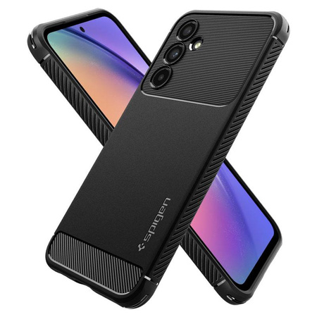 Spigen Rugged Armor - Gehäuse für Samsung Galaxy A54 5G (Schwarz)