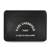 Karl Lagerfeld Saffiano RSG Sleeve - Etui na notebook 16" (Czarny)