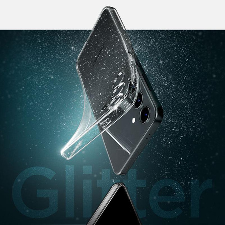 Spigen Liquid Crystal Glitter - Etui pour Samsung Galaxy S24 (Transparent)