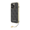 Collection Guess 4G Charms - Coque pour iPhone 15 Pro (gris)